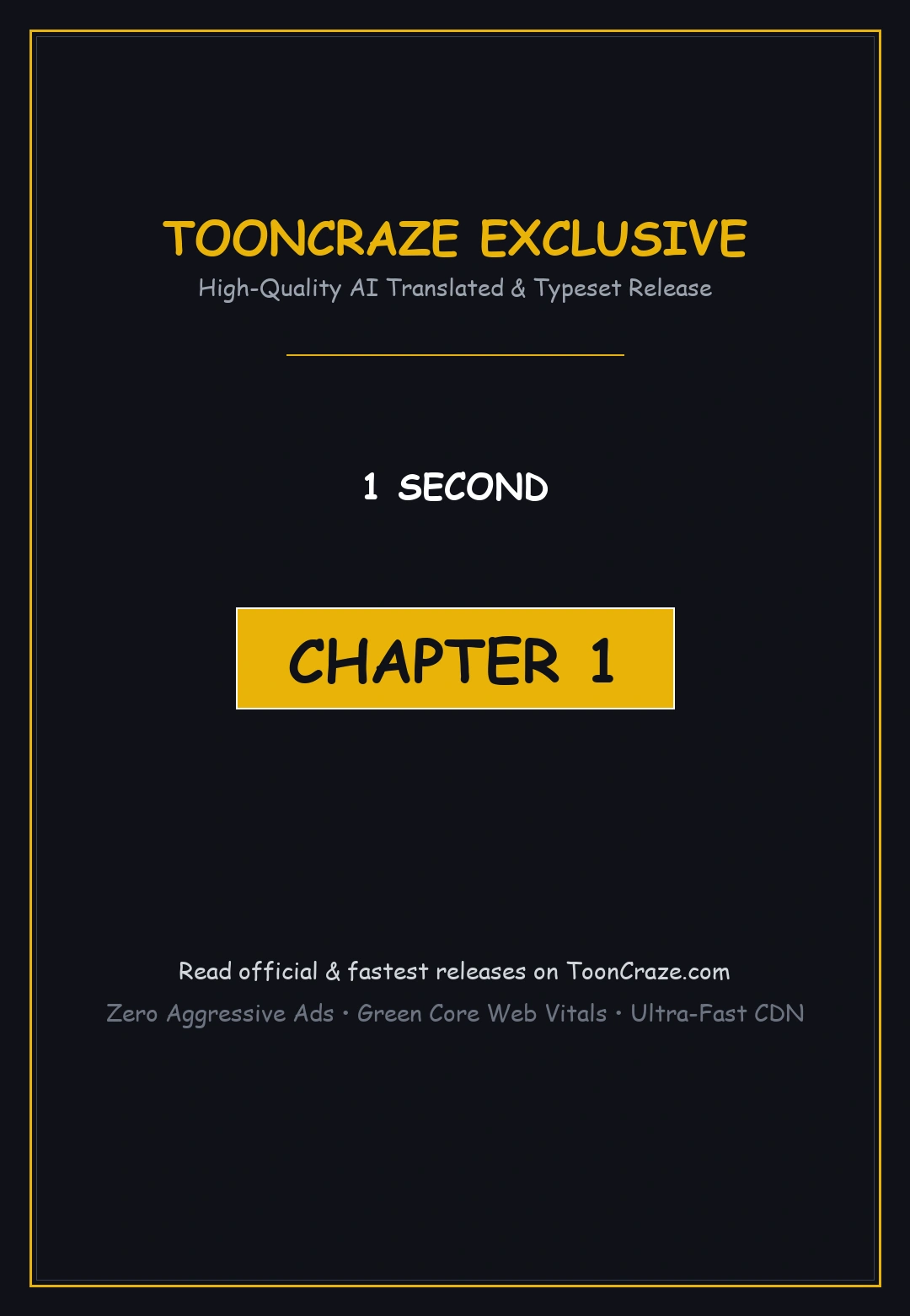 1 Second Episode 1 - Page 1