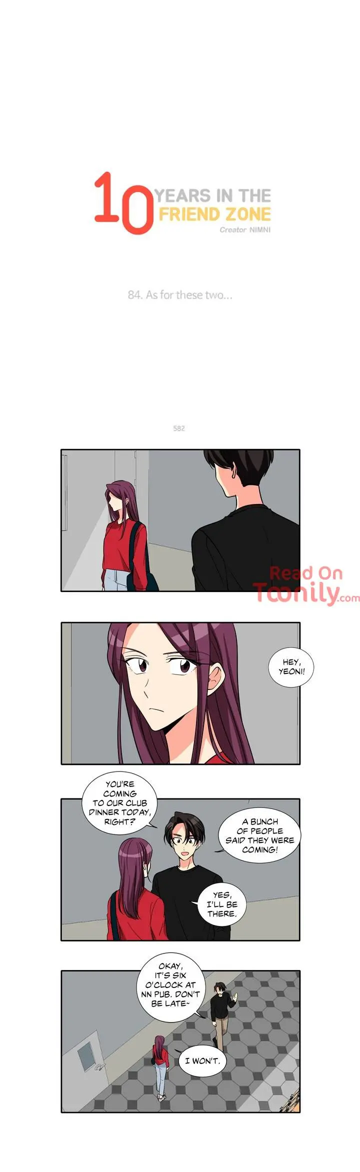 10 Years in the Friend Zone Episode 84 - Page 1