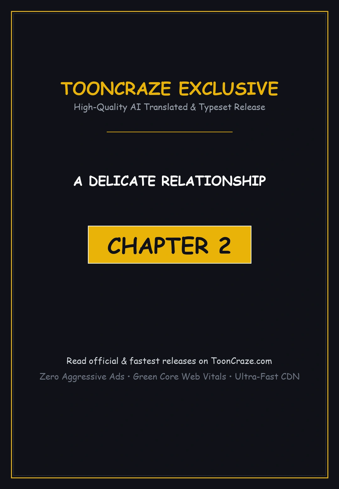 A Delicate Relationship Episode 2 - Page 1