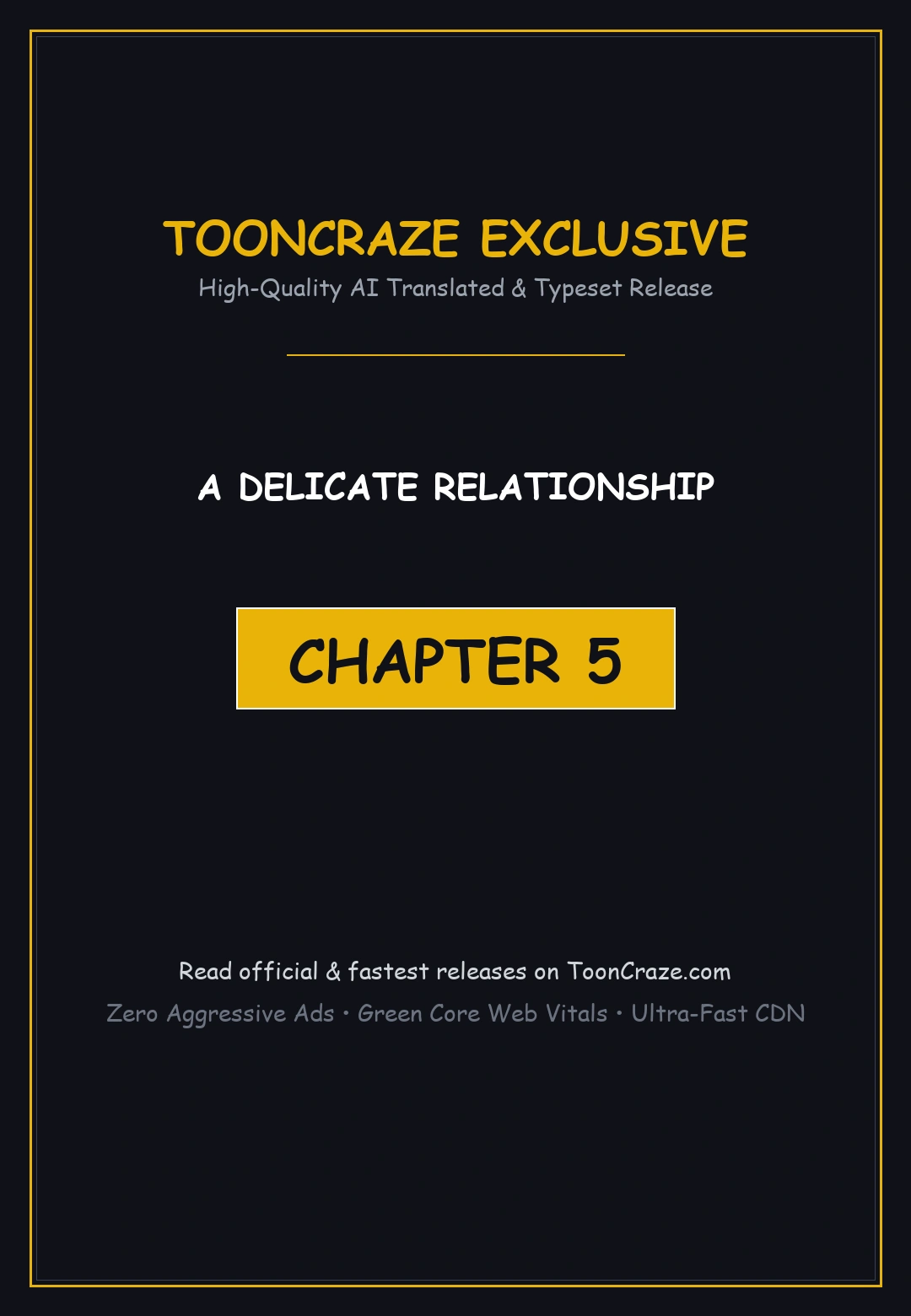 A Delicate Relationship Episode 5 - Page 1