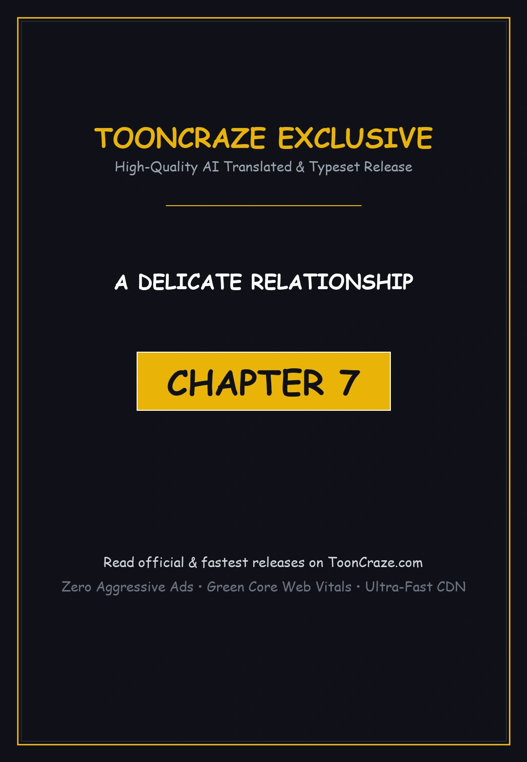 A Delicate Relationship Episode 7 - Page 1