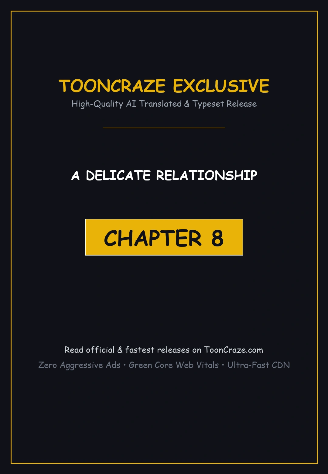 A Delicate Relationship Episode 8 - Page 1