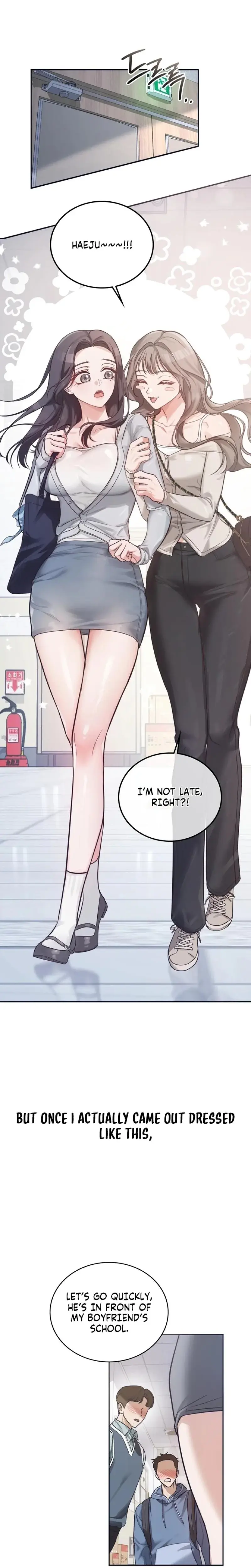 A Female College Student Who Provides Services Episode 1 - Page 8