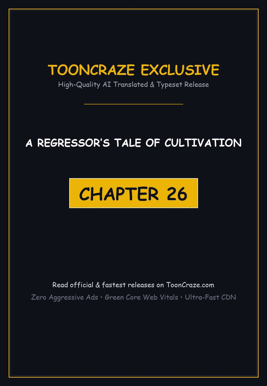 A Regressor’s Tale of Cultivation Episode 26 - Page 1