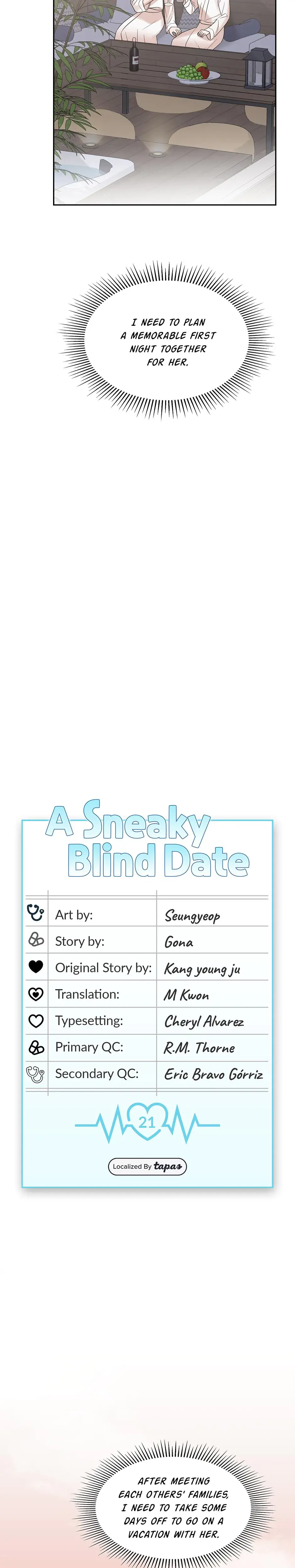 A Sneaky Blind Date Episode 21 - Page 3