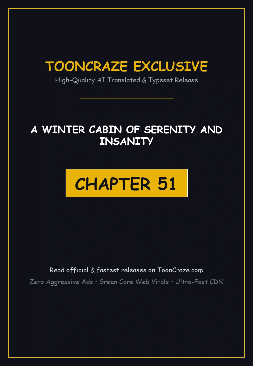 A Winter Cabin of Serenity and Insanity Episode 51 - Page 1