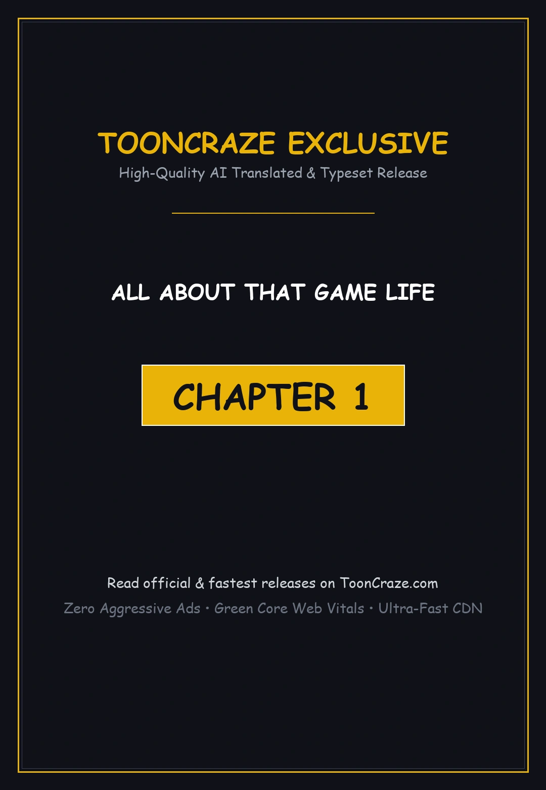 All About That Game Life Episode 1 - Page 1
