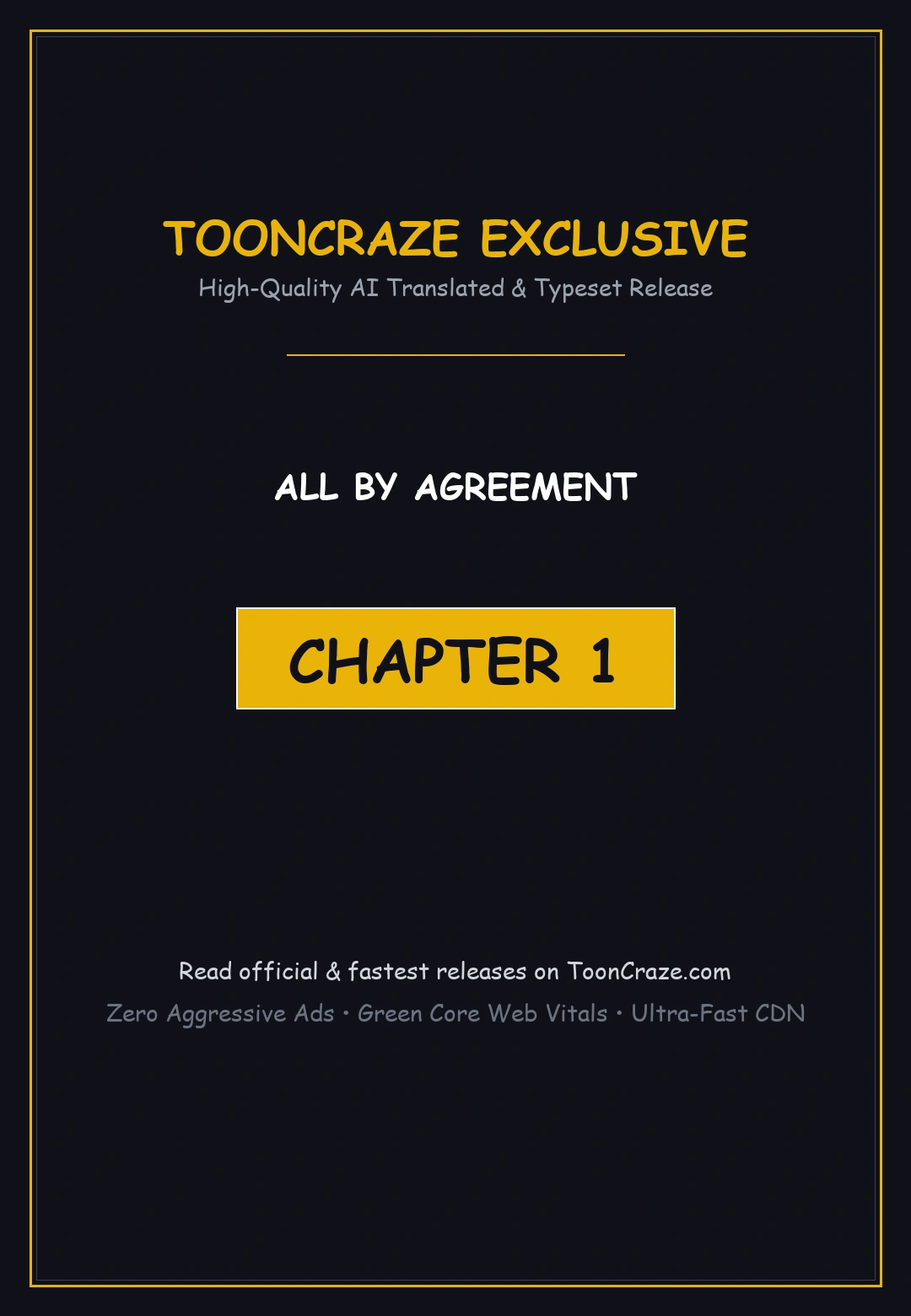 All By Agreement Episode 1 - Page 1