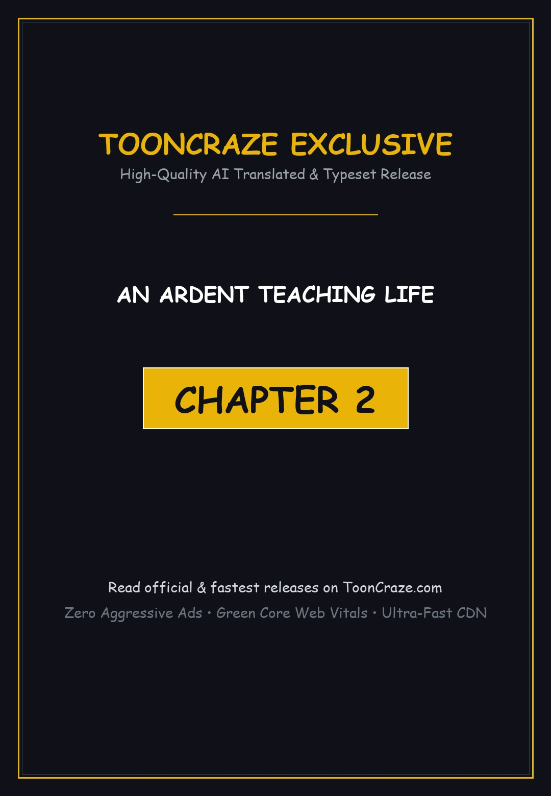 An Ardent Teaching Life Episode 2 - Page 1