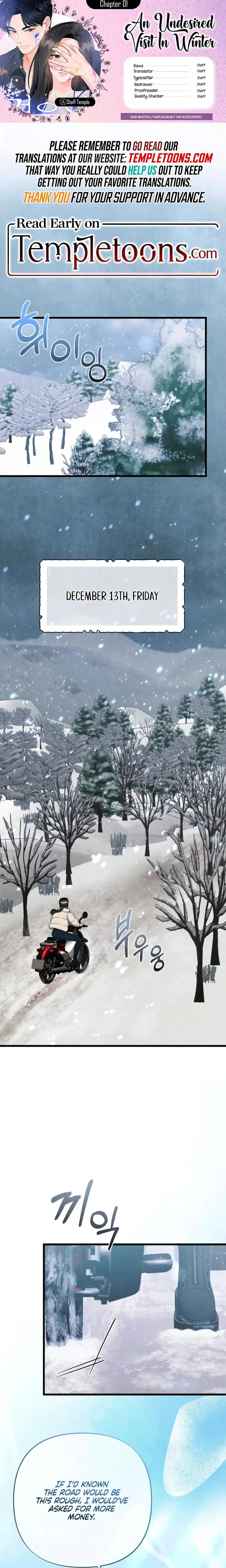 An Undesired Visit In Winter Episode 1 - Page 1