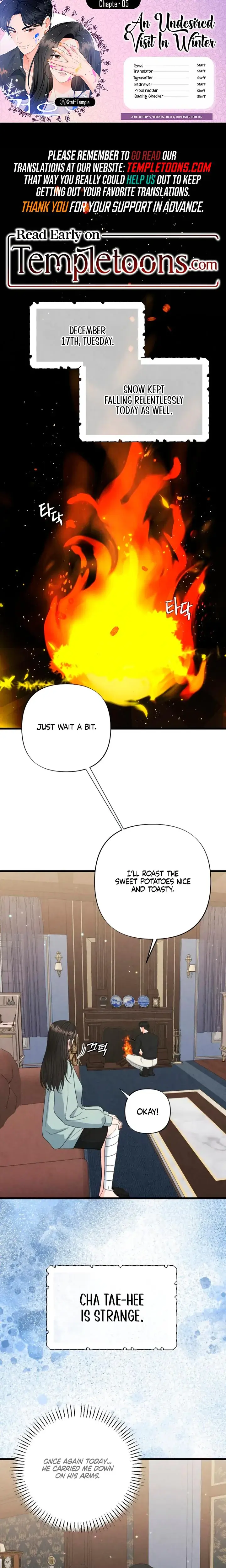 An Undesired Visit In Winter Episode 5 - Page 1