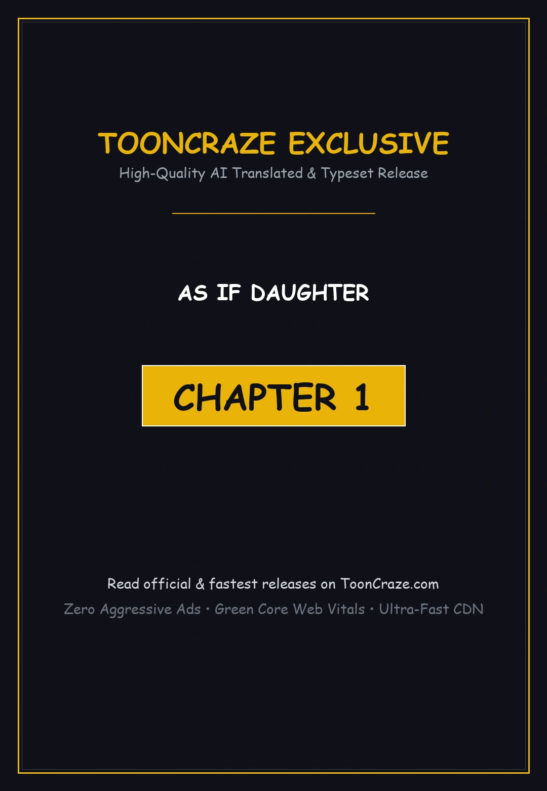 As If Daughter Episode 1 - Page 1