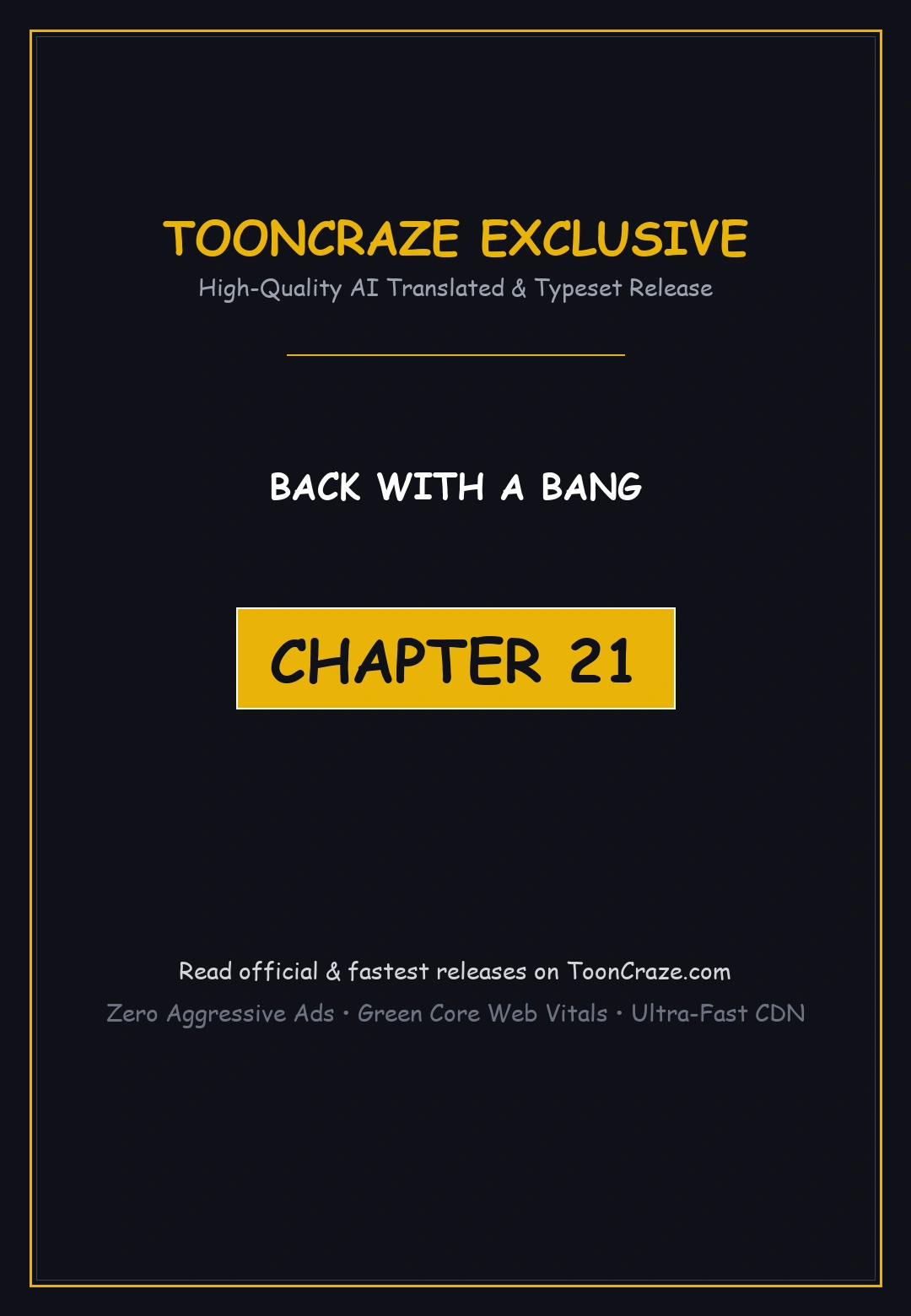 Back with a Bang Episode 21 - Page 1