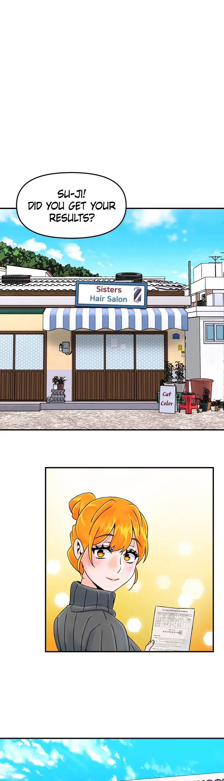 Beauty Salon Sisters Episode 42 - Page 1