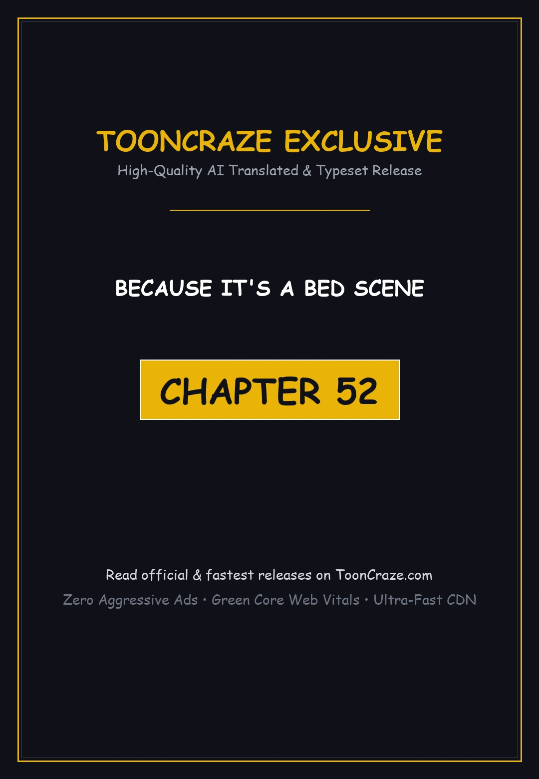 Because It's a Bed Scene Episode 52 - Page 1