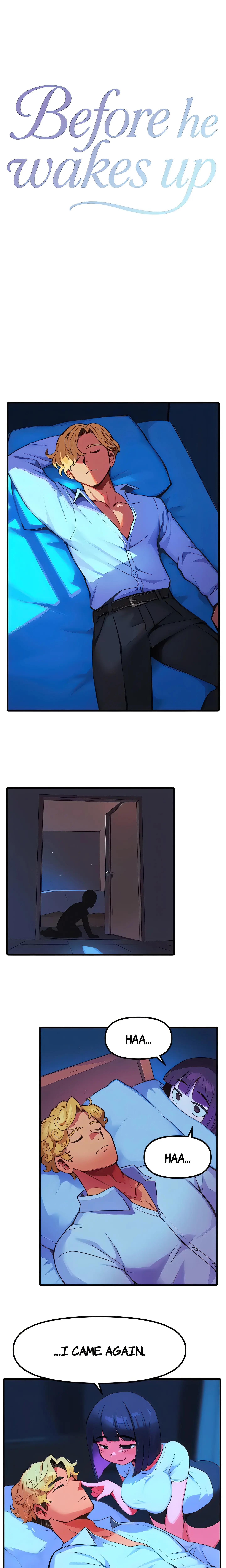 Before He Wakes up Uncen Episode 1 - Page 1