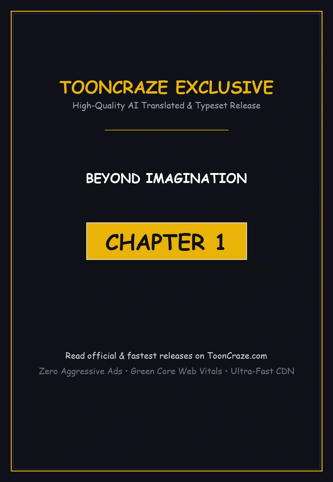 Beyond Imagination Episode 1 - Page 1
