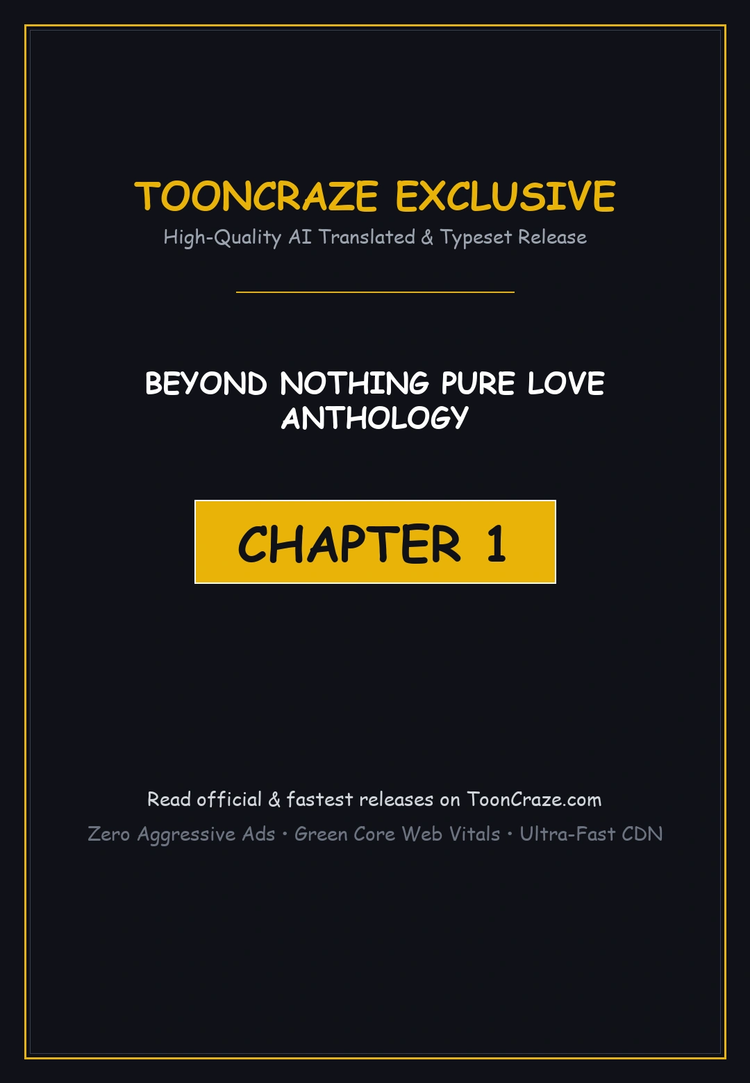 Beyond Nothing Pure Love Anthology Episode 1 - Page 1