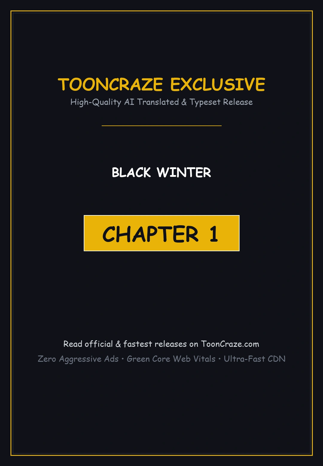 Black Winter Episode 1 - Page 1