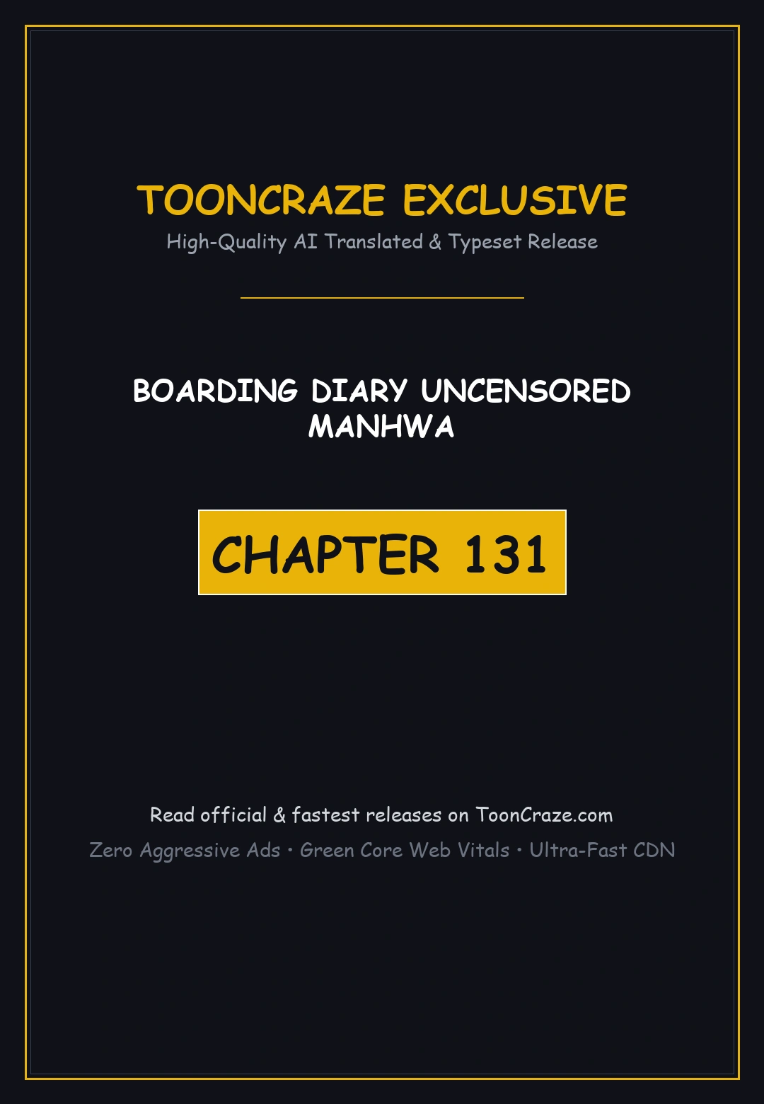 Boarding Diary Uncensored Episode 131 - Page 1