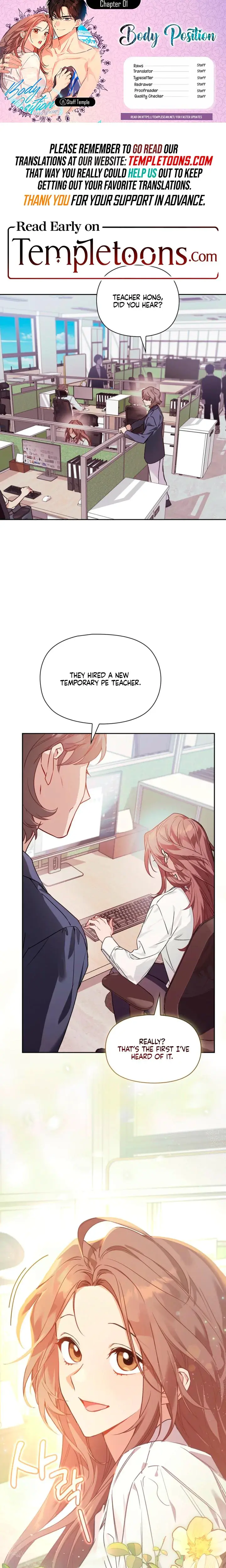 Body Position Episode 1 - Page 1