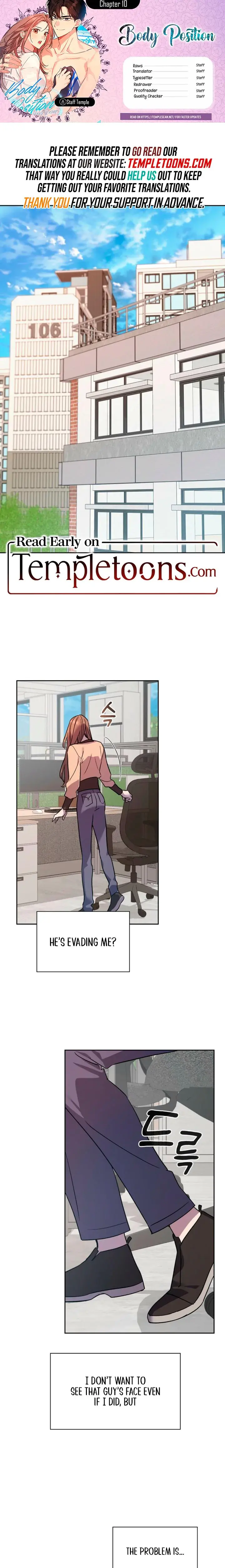 Body Position Episode 10 - Page 1