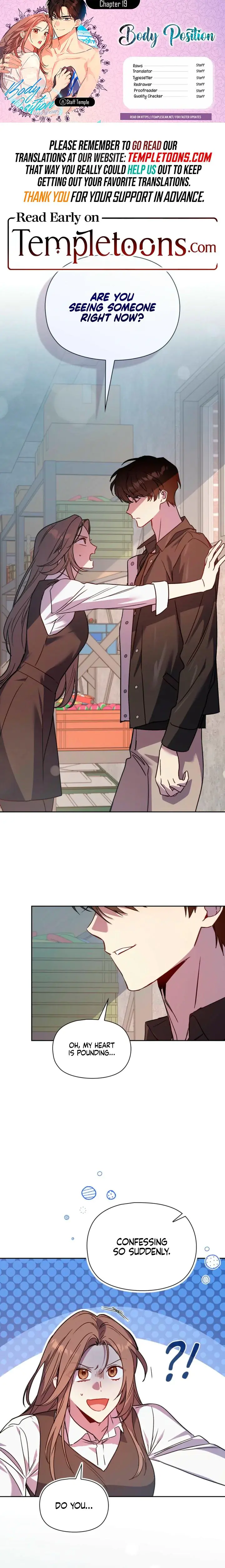 Body Position Episode 19 - Page 1