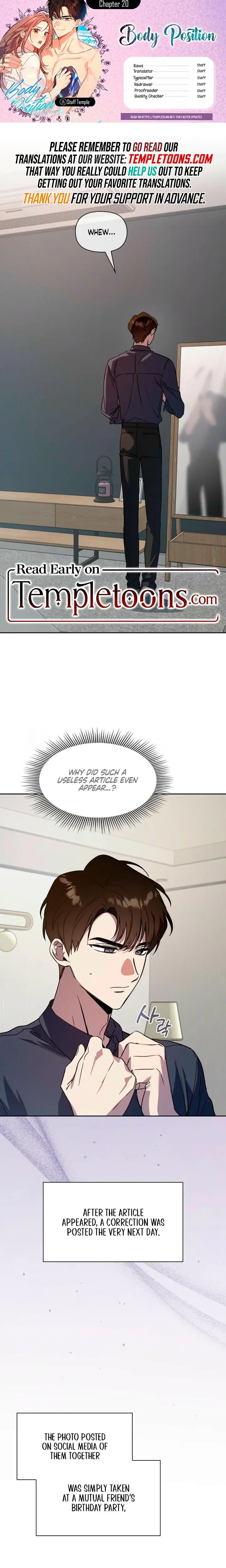 Body Position Episode 20 - Page 1