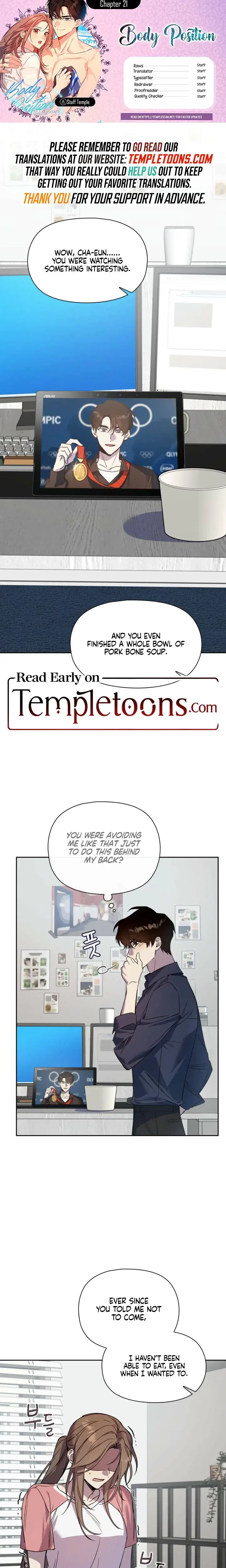 Body Position Episode 21 - Page 1