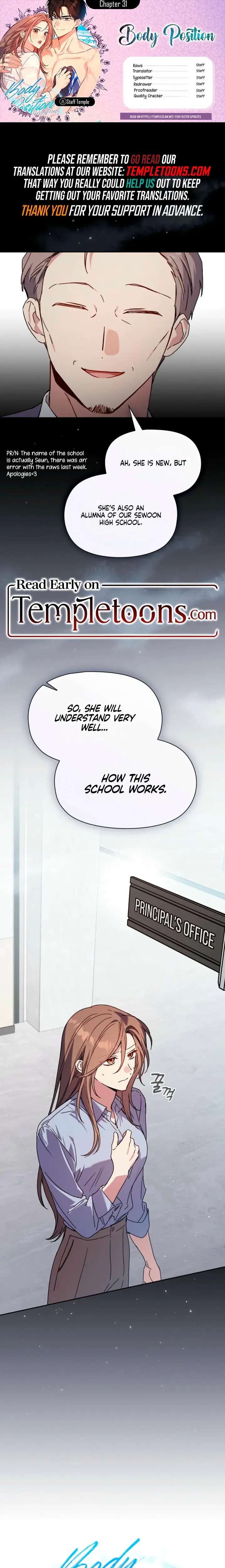 Body Position Episode 31 - Page 1