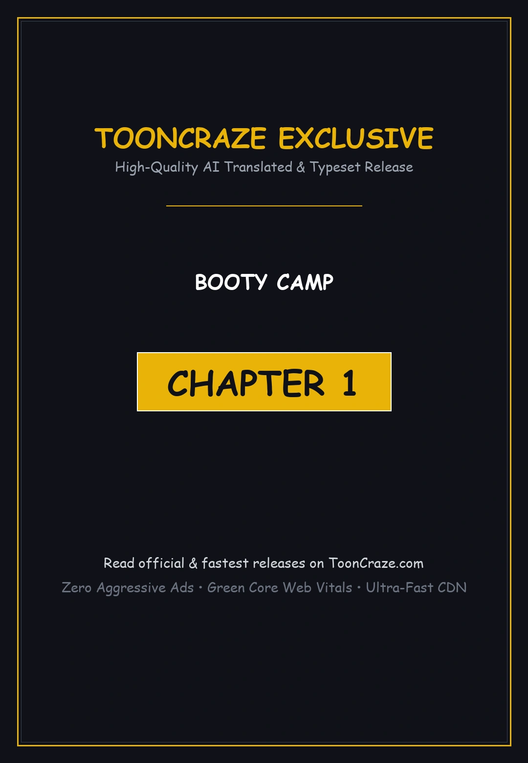 Booty Camp Episode 1 - Page 1