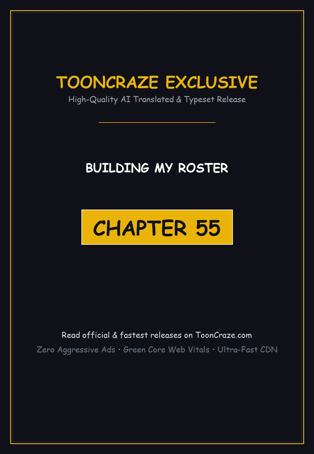 Building My Roster Episode 55 - Page 1