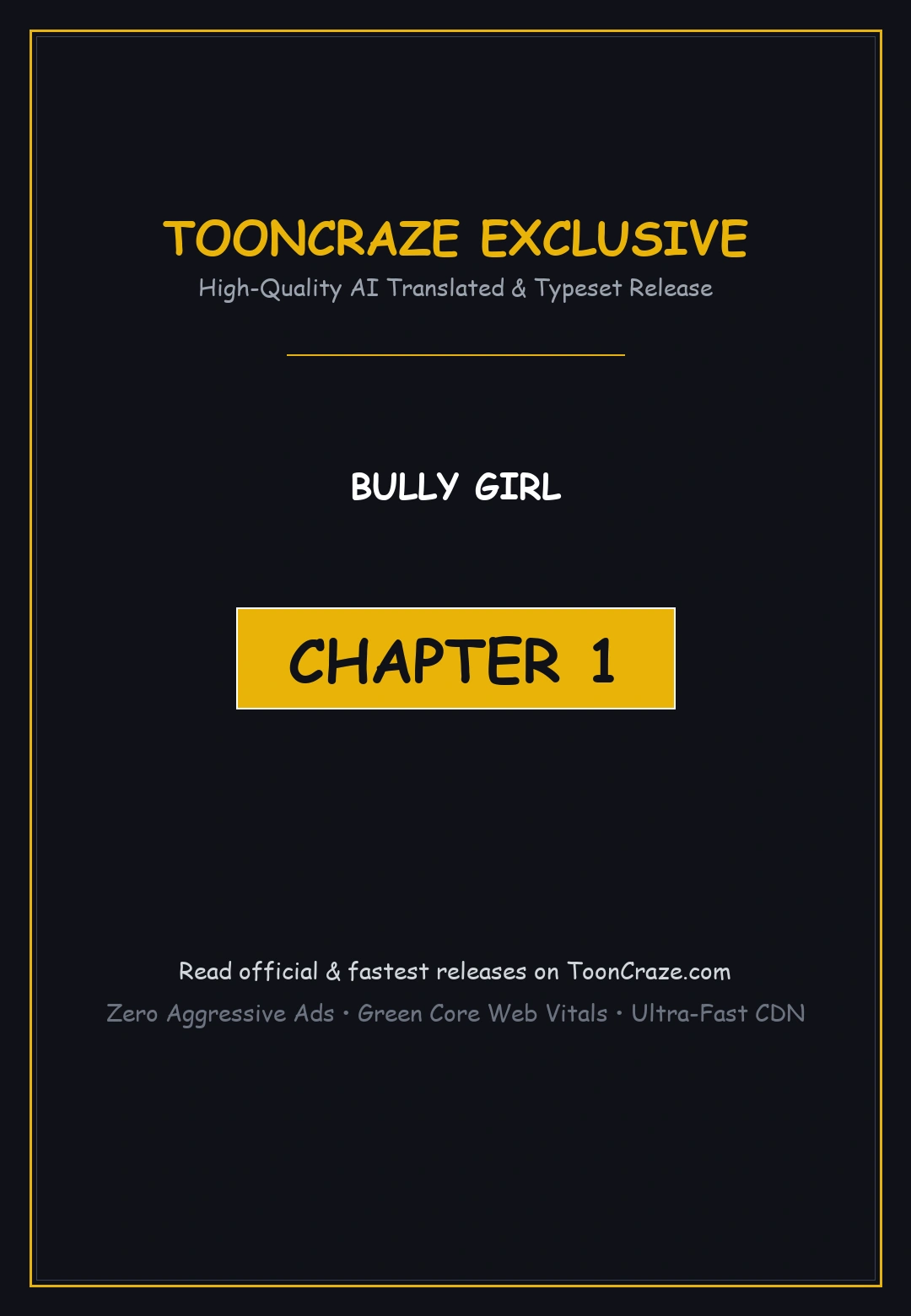 Bully Girl Episode 1 - Page 1