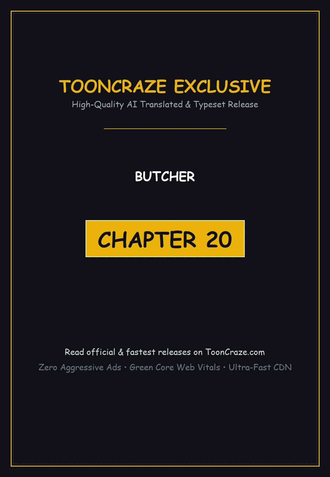 Butcher Episode 20 - Page 1