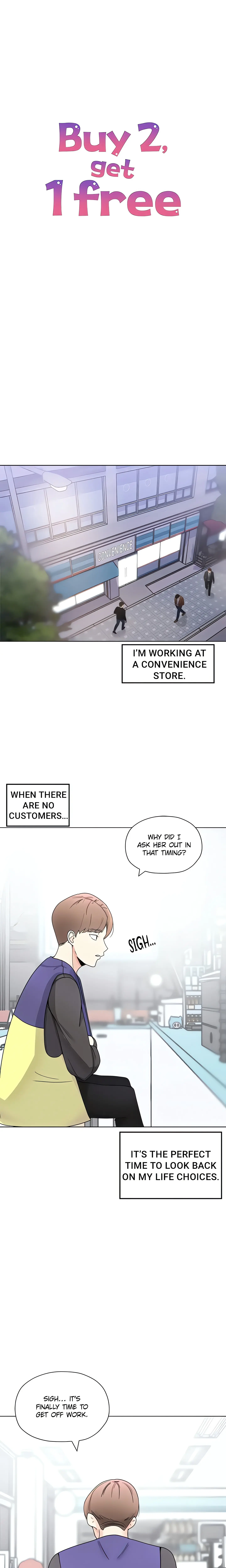 Buy 2, get 1 free (Official) Episode 1 - Page 1