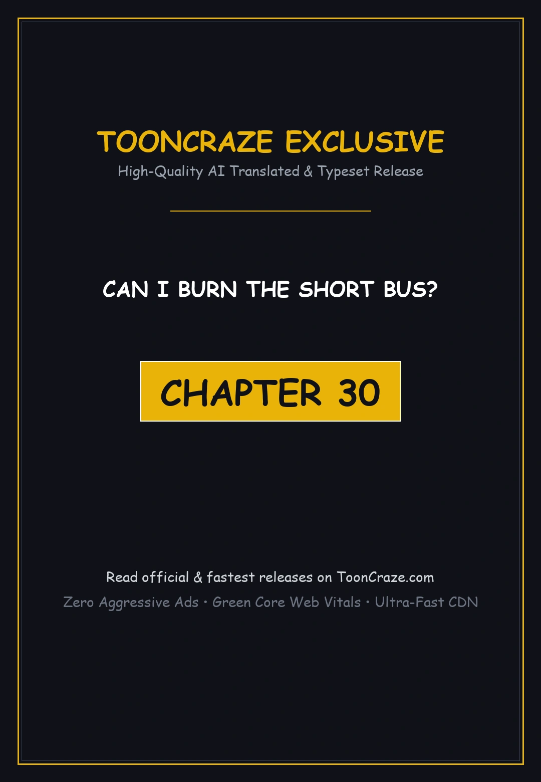 Can I Burn the Short Bus? Episode 30 - Page 1