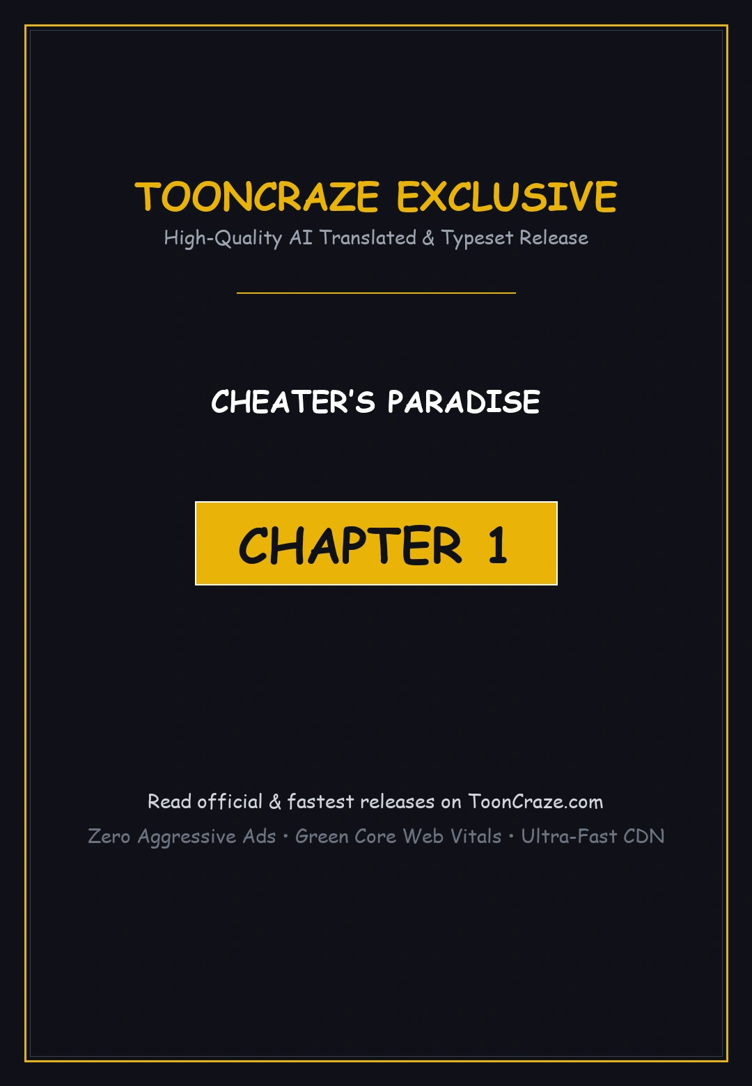 Cheater’s Paradise Episode 1 - Page 1