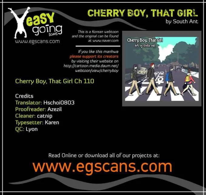 Cherry Boy, That Girl Episode 110 - Page 1