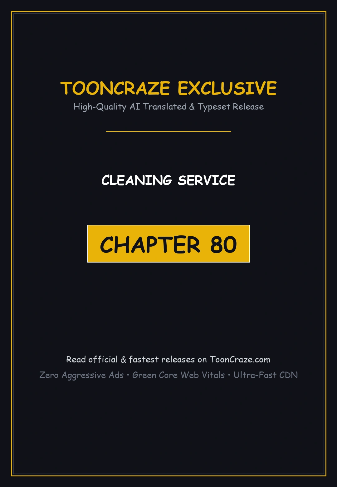 Cleaning Service Episode 80 - Page 1