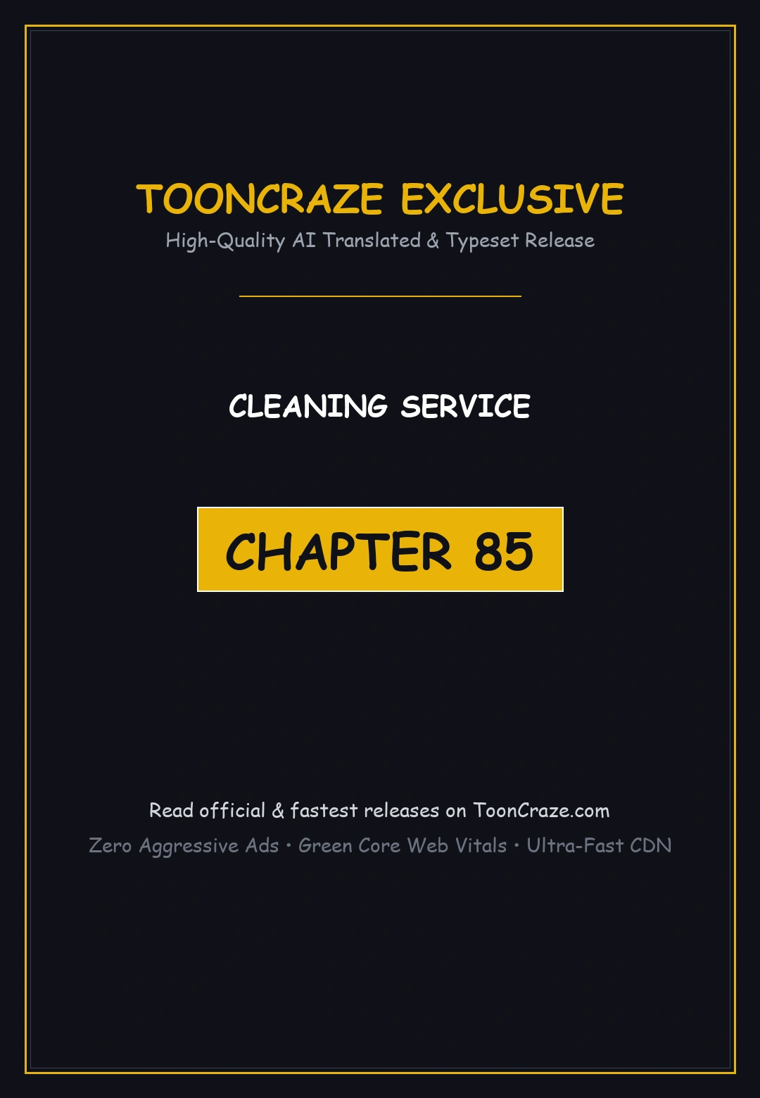 Cleaning Service Episode 85 - Page 1