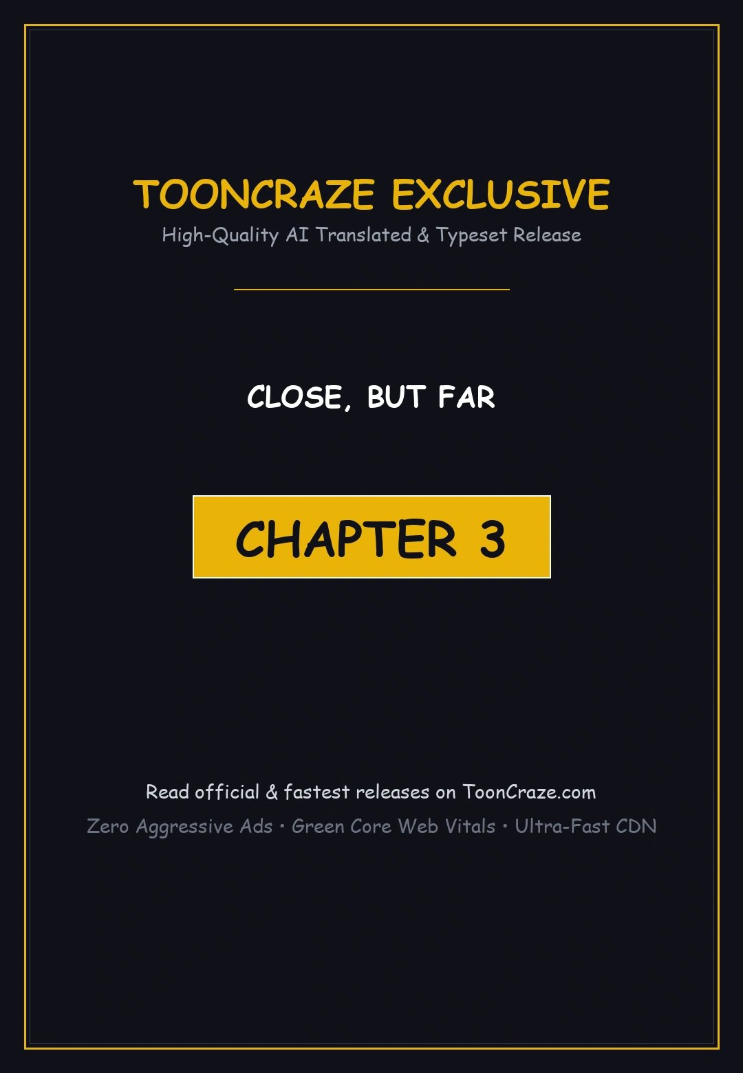 Close, but Far Episode 3 - Page 1