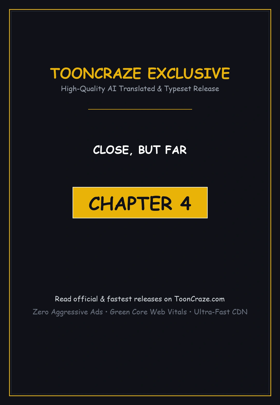 Close, but Far Episode 4 - Page 1