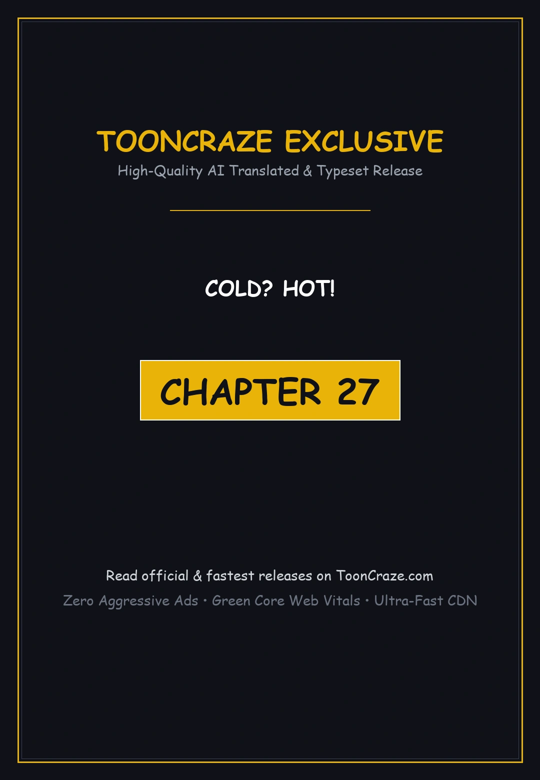 Cold? Hot! Episode 27 - Page 1