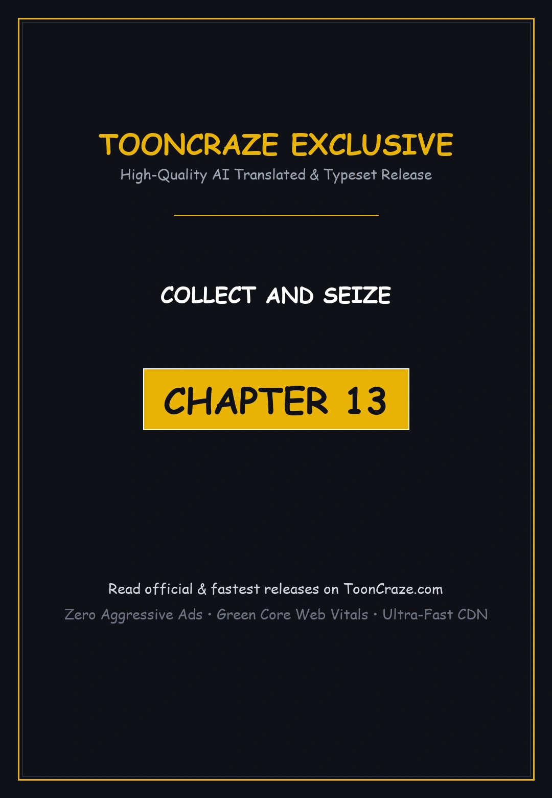 Collect And Seize Episode 13 - Page 1