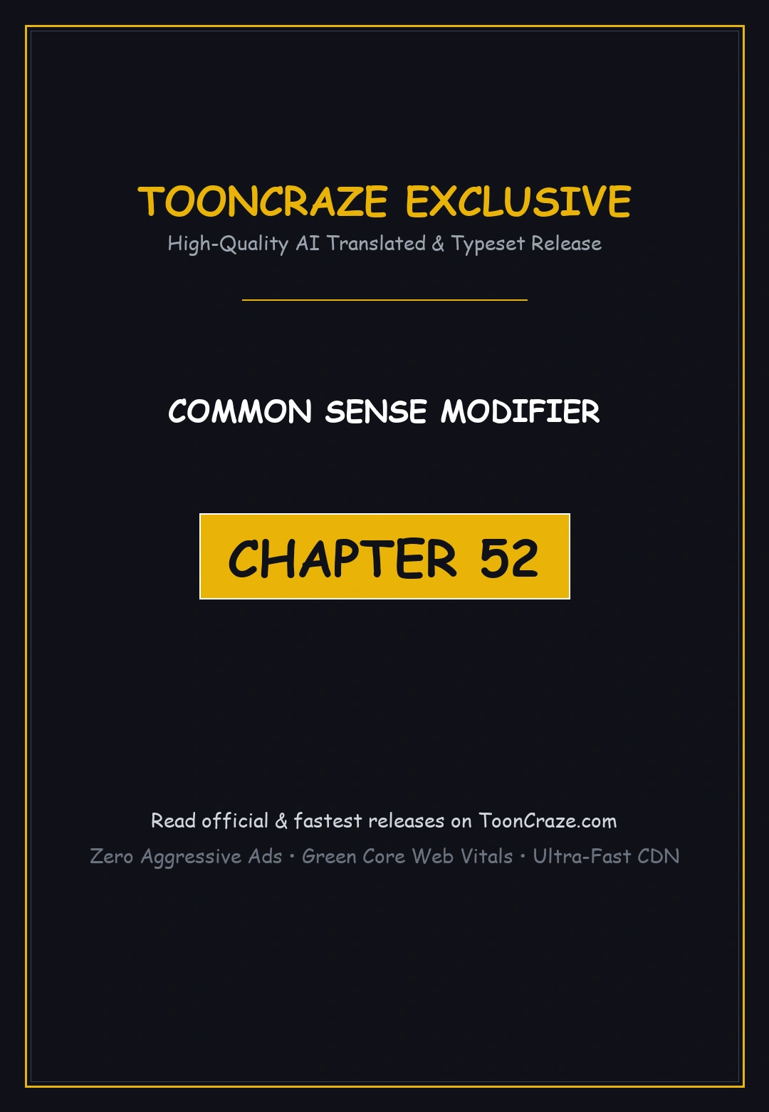 Common Sense Modifier Episode 52 - Page 1