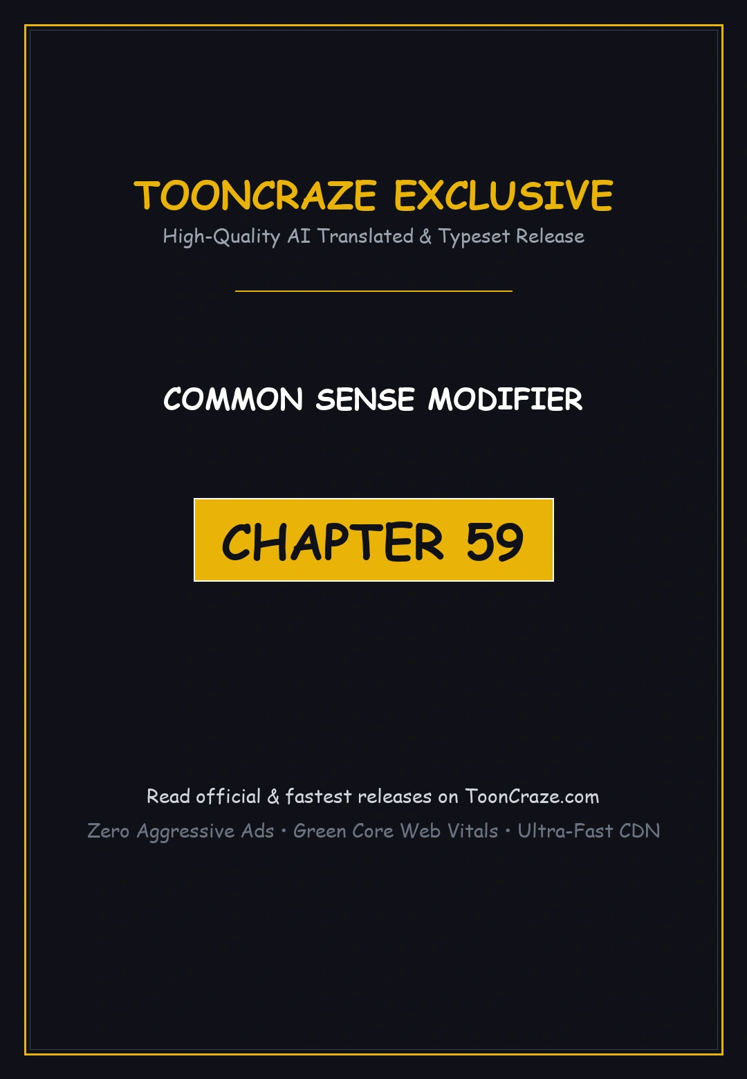 Common Sense Modifier Episode 59 - Page 1
