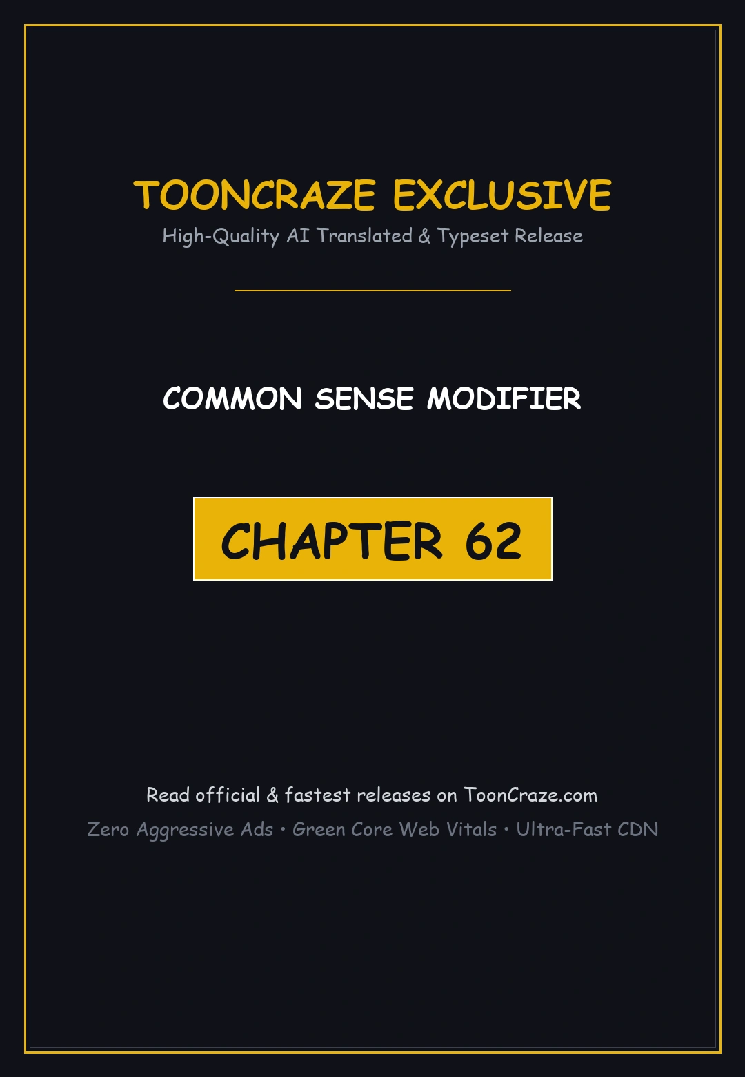 Common Sense Modifier Episode 62 - Page 1