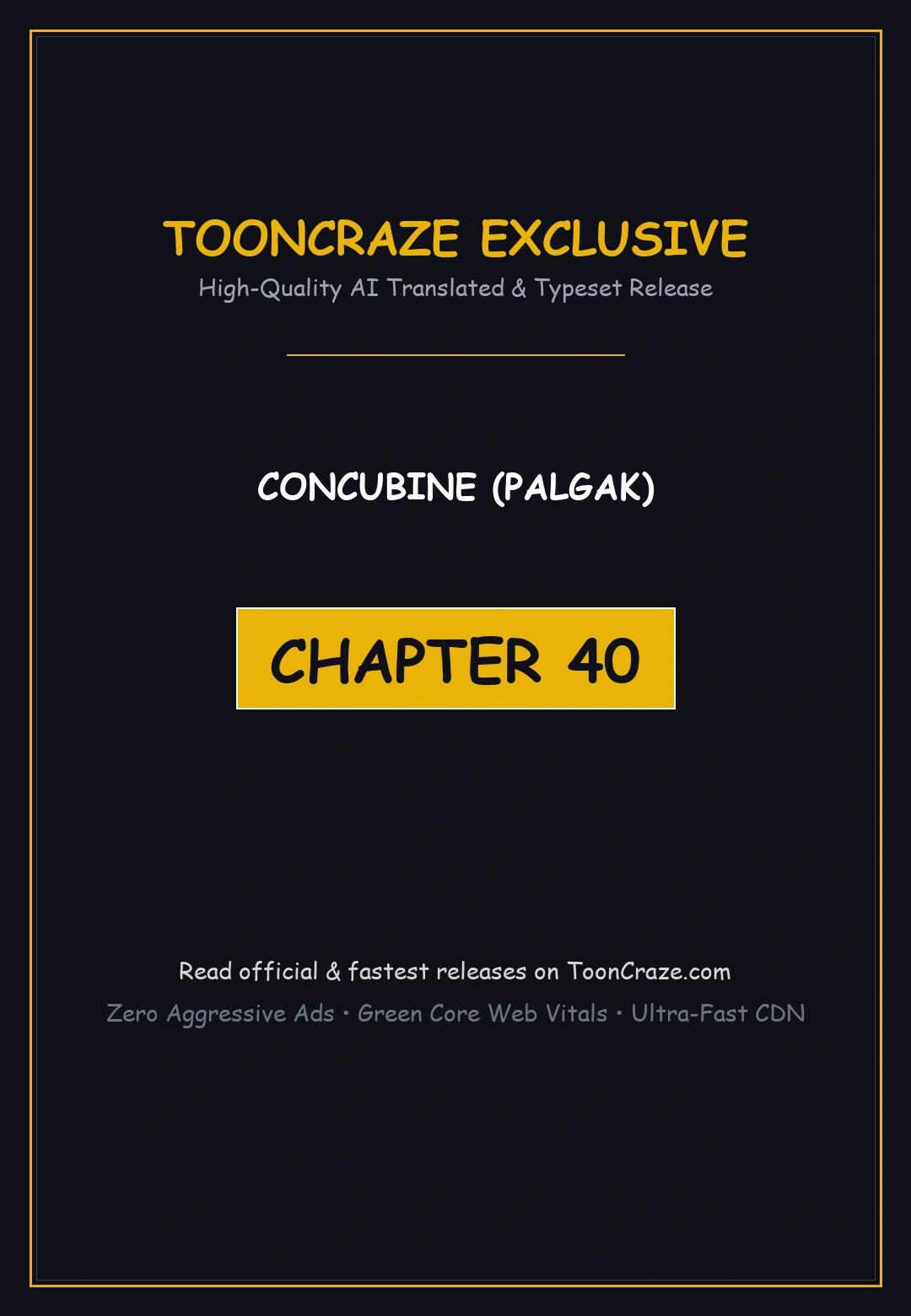 Concubine (Palgak) Episode 40 - Page 1