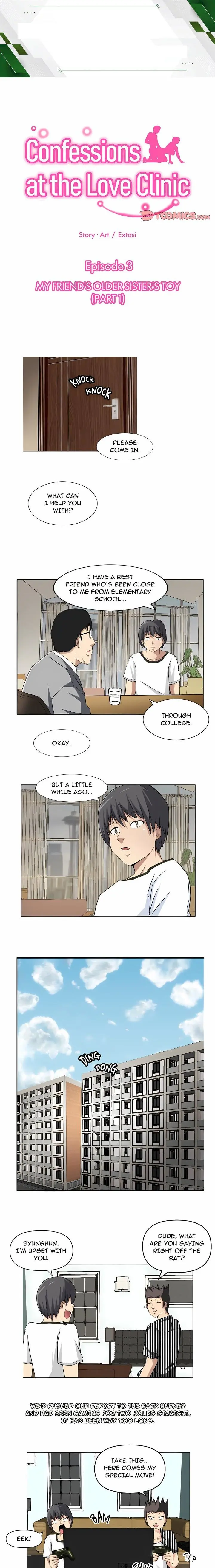 Confessions at the Love Clinic Episode 3 - Page 1