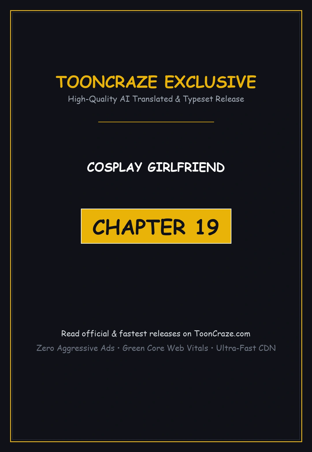 Cosplay Girlfriend Episode 19 - Page 1